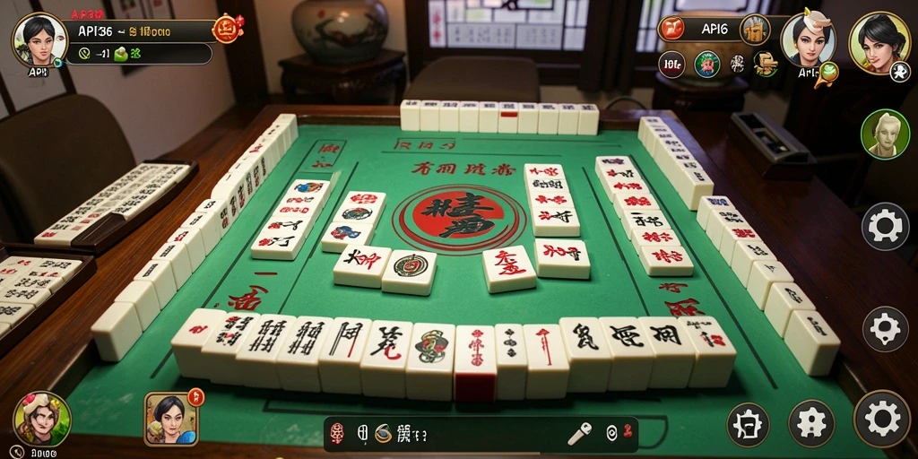 Gameplay Mahjong yang penuh tantangan dan visual menawan.