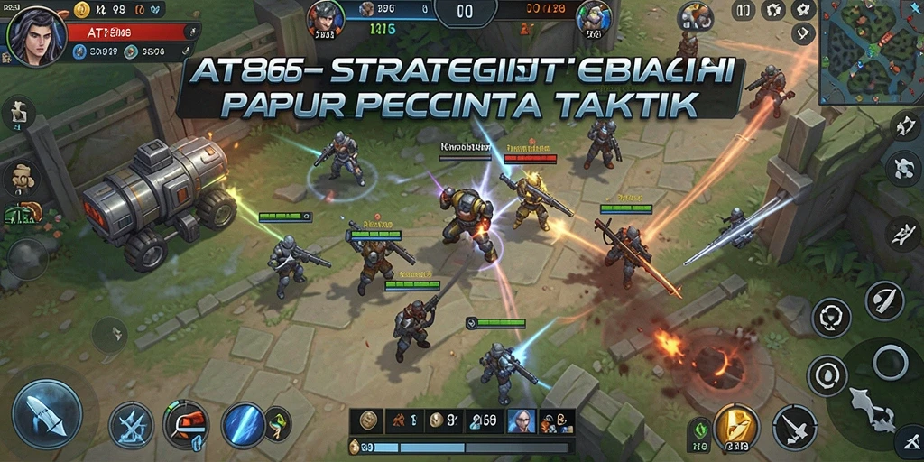 Gameplay seru dan strategi mendalam dalam AT866