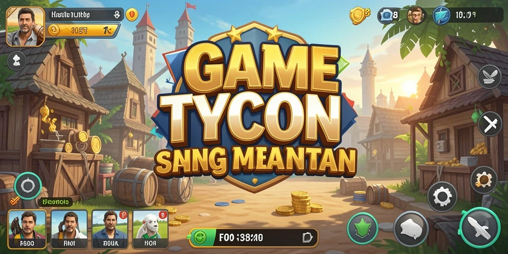 Gameplay seru FO8 dengan simulasi manajemen bisnis yang mendalam.