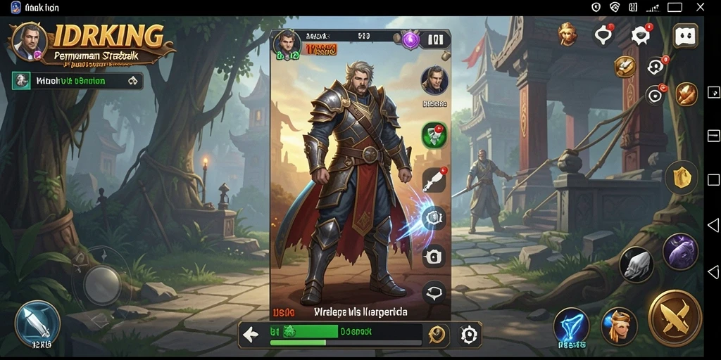 Tampilan menarik dari gameplay <strong>IDRKING</strong> dengan pertarungan strategis.