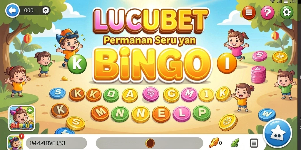 Tampilan gameplay Bingo yang seru di LUCUBET.