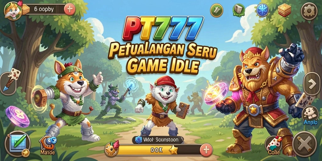 Tampilan gameplay PT777 yang menawan dan penuh warna.
