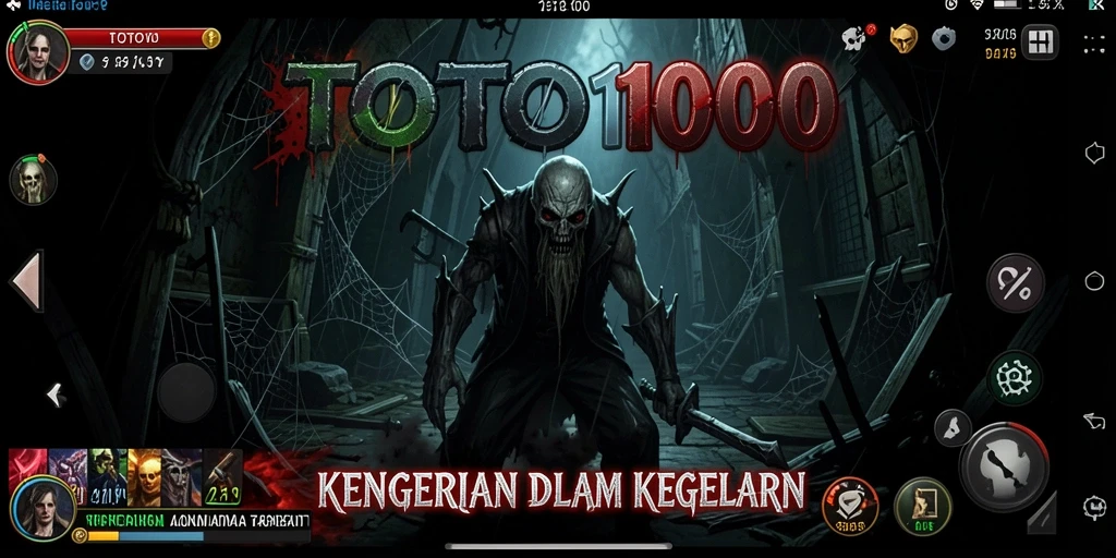 TOTO1000 menampilkan gameplay yang penuh misteri dan kengerian.