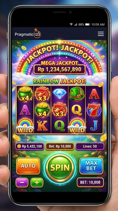 Tampilan antarmuka pengguna yang bersih dan intuitif di pragmatic123.